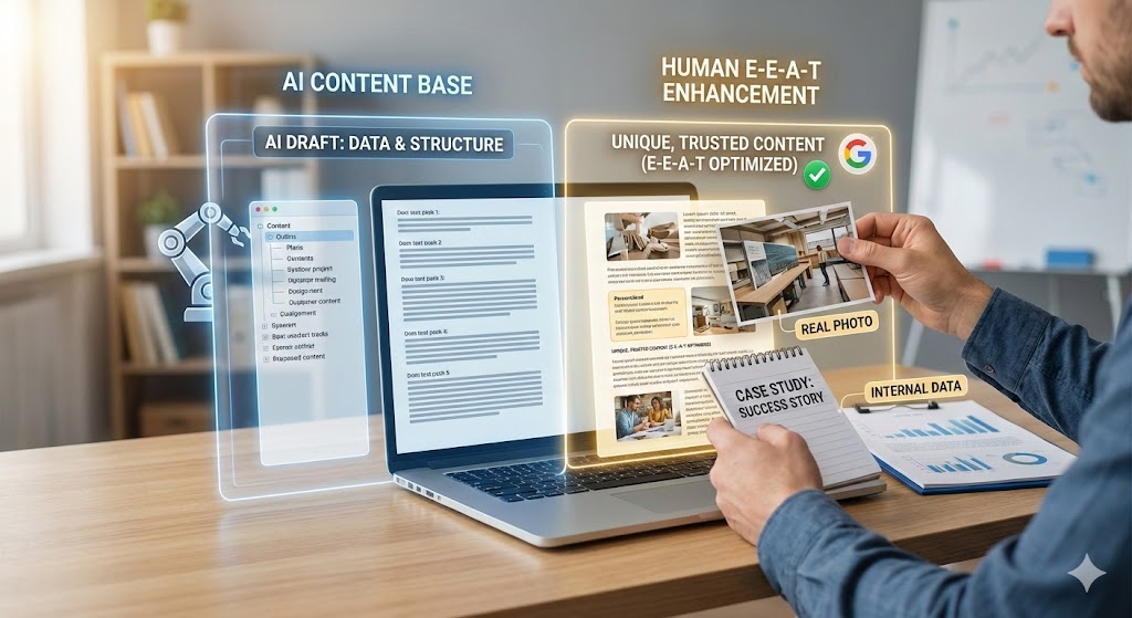 AI Content với tiêu chuẩn E-E-A-T
