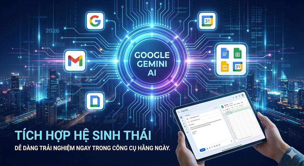 Google Gemini: lợi thế hệ sinh thái, thách thức thói quen người dùng